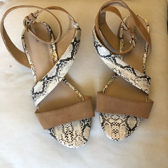 Sole Society Shoes - Sole Society Sandals snake print
